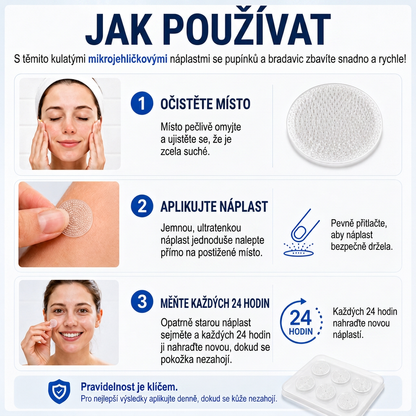 👩‍⚕️💯 Oficiální obchod | MURWON® 🌥️ Mikrojehličková náplast pro odstranění kožních nedokonalostí (Pro kožní výrůstky, drobné kožní útvary, bradavice, mateřská znaménka, stařecké skvrny a pigmentové nepravidelnosti.)❤️