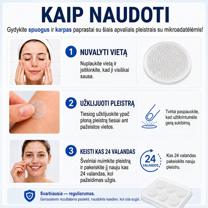 👩‍⚕️💯 Oficiální obchod | MURWON® 🌥️ Mikrojehličková náplast pro odstranění kožních nedokonalostí (Pro kožní výrůstky, drobné kožní útvary, bradavice, mateřská znaménka, stařecké skvrny a pigmentové nepravidelnosti.)❤️
