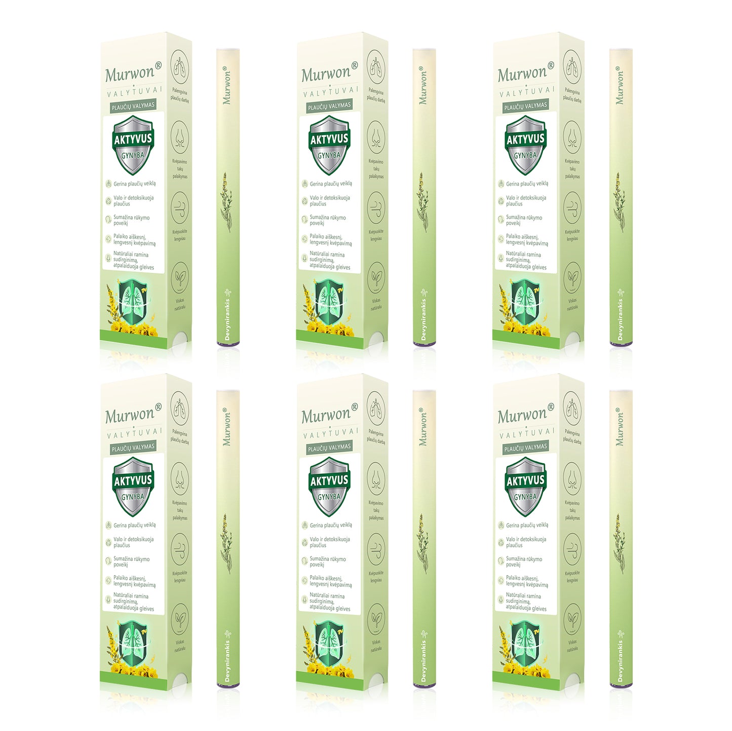 🇱🇹 Aukštos kokybės lietuviškas produktas, pristatymas visoje šalyje 🥇 Murwon® vaistažolių plaučių valymo inhaliatorius 🍇(👨‍⚕️ Pagalba kosulio, uždegimo, dusulio, skrepliavimo, nosies užgulimo, bronchito, alergijų ir plaučių problemų atveju) ❤️