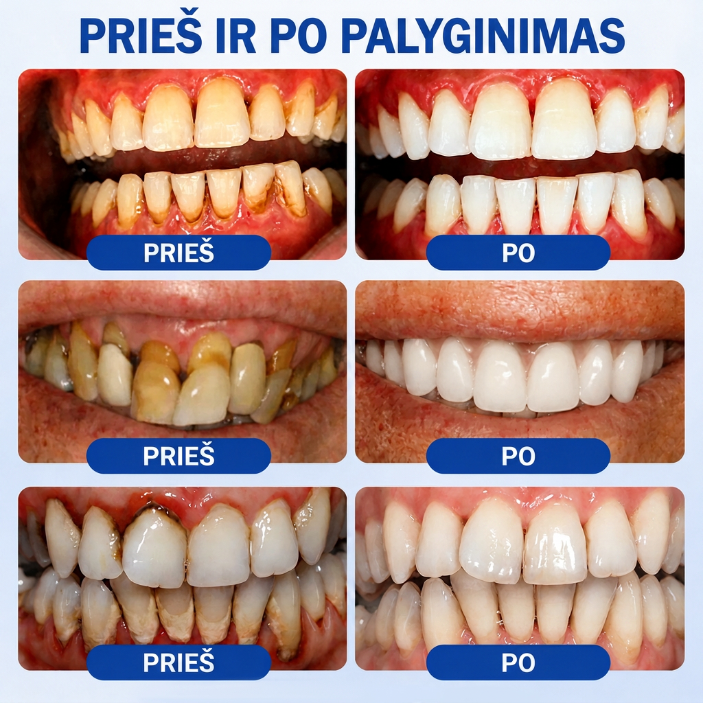 Rekomenduojamas odontologų 👨‍⚕️🦷🛡️ Vitalisys® GumRevive – regeneruojantis dantenų gelis 🐟💙
